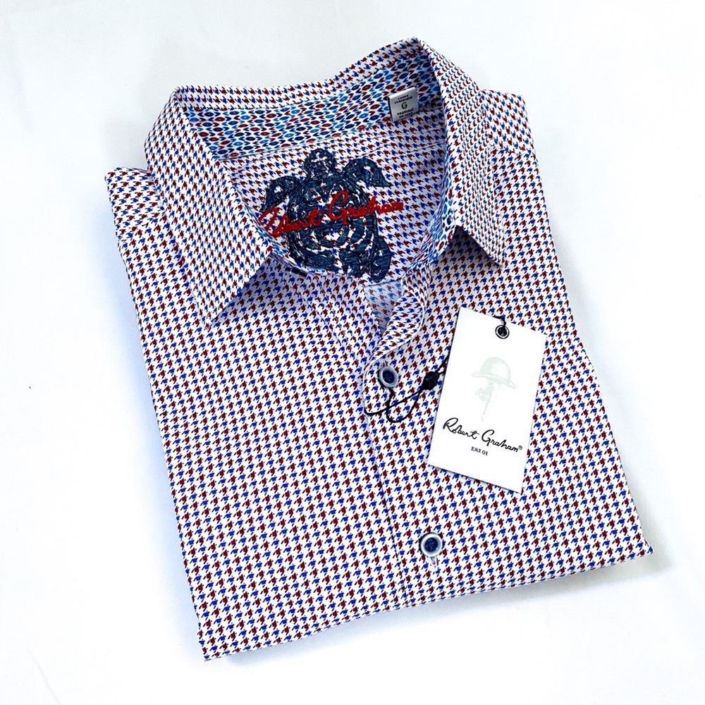 Robert graham small dress shirt